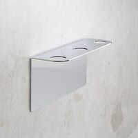 Base Trippel Såpepumpeholder Krom
