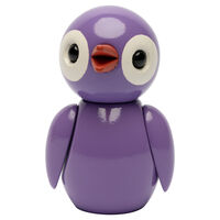 Grateful Spring Bird Träfigur 65 cm Lila