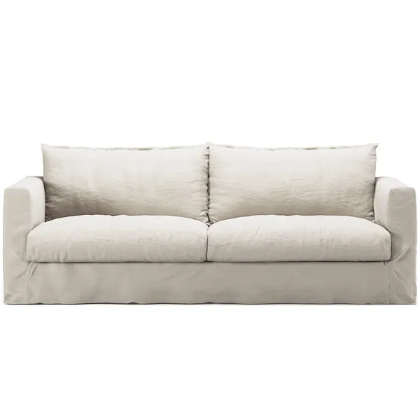 Betræk Til Le Grand Air Nou 3-personers Sofa Hør Creamy White