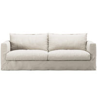 Betræk Til Le Grand Air Nou 3-personers Sofa Hør Creamy White