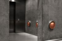 Flindt Vegglampe Ø400 LED 2700K Corten