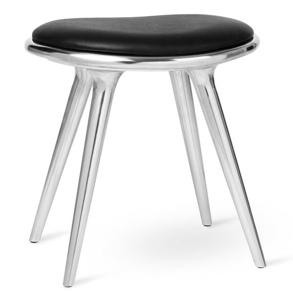 Low Stool Taburet 47 cm Genanvendt Aluminium