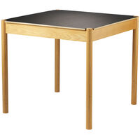 C44 Spisebord Eik / Laminat 80x80 cm