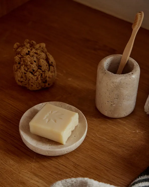 Foam Tandborsthållare Cream