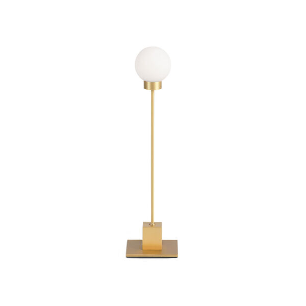 Snowball Bordlampe Messing