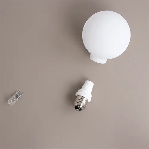 E110 E27 Globe Clear Dimmable Without Light source 100 mm