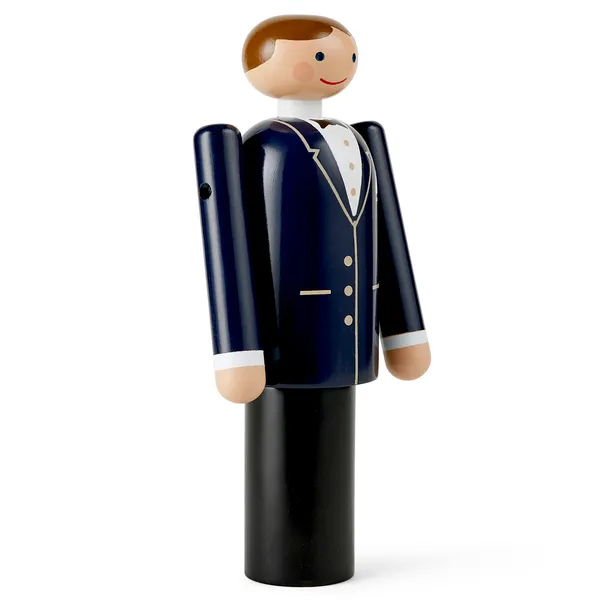 Groom Trefigur Svart/Svart / Hvit