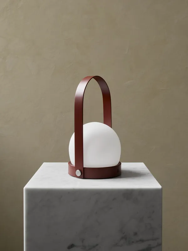 Carrie Lampa Portabel IP44 Röd