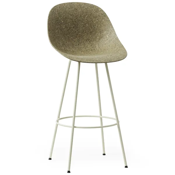 Mat Barstol 75 cm Seaweed / Cream