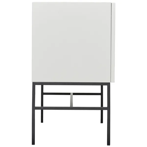 Boss Cabinet With Two Doors Grey Stained