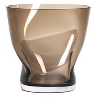 Squeeze Tulipanvase 18 cm Røgbrun