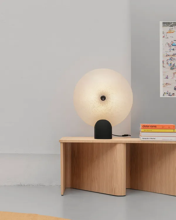 Rificolona 50 Bordlampe Hvid / Sort