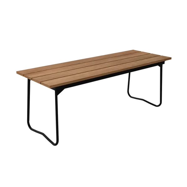 Penkki 8 110 cm Teak / Musta Teräs