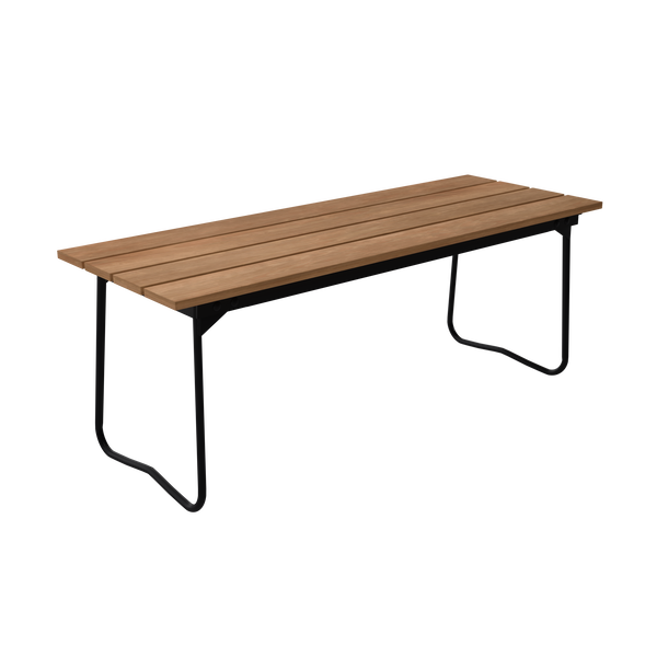 Penkki 8 110 cm Teak / Musta Teräs
