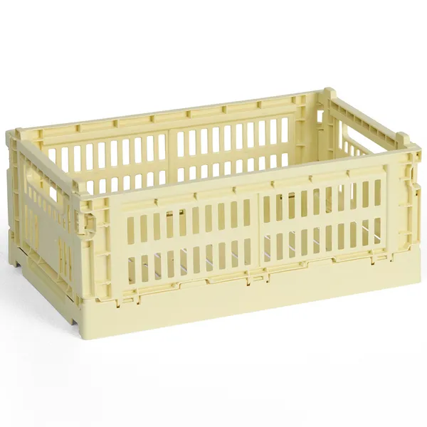 Colour Crate Small Oppbevaring Light Yellow