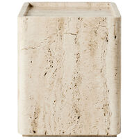 Pietra Sidobord 33x33 cm Travertin