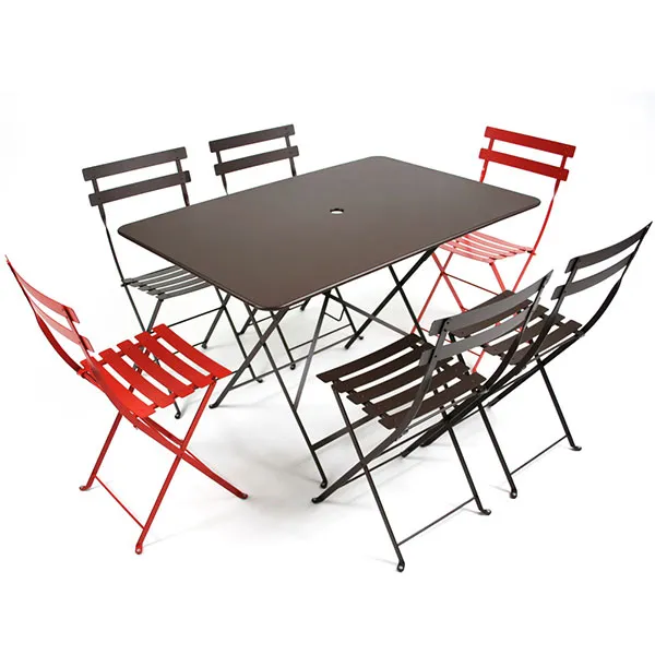 Bistro Bord 77x117 cm Antrasitt