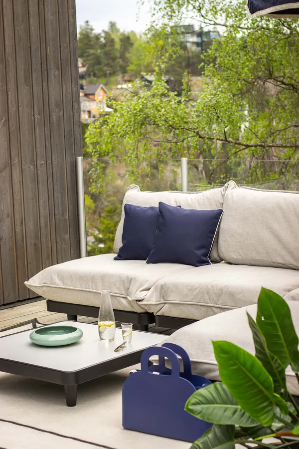 Paletti Modulsoffa 3-Sits Med Schäslong Mist