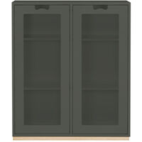 Snow E Vitrineskab 42 cm Green Khaki