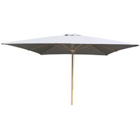 Parasoll 300 cm Mörkgrå
