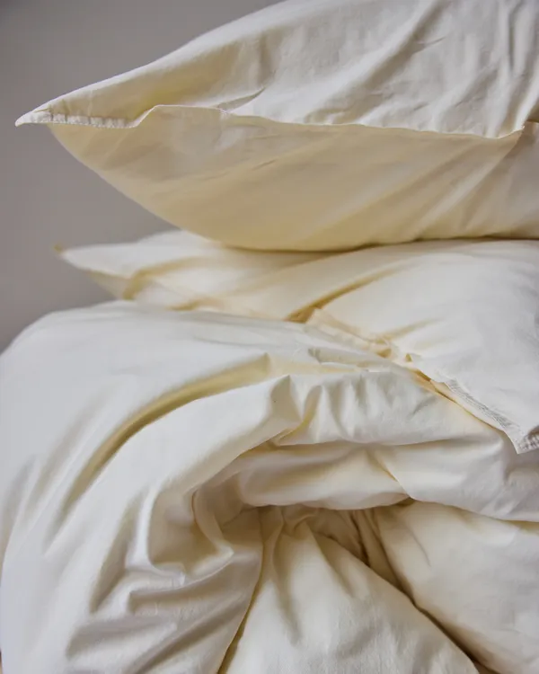 Bäddset 150x210 cm Ivory