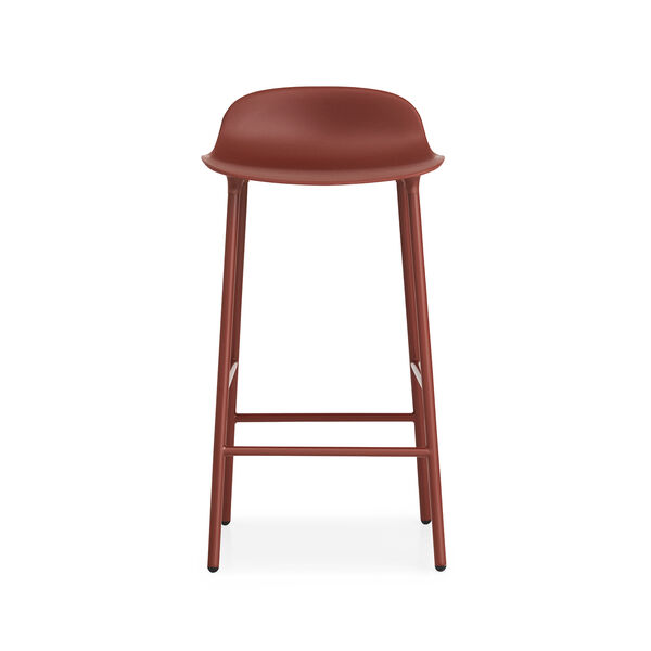 Form Baarituoli 65cm Punainen/Steel
