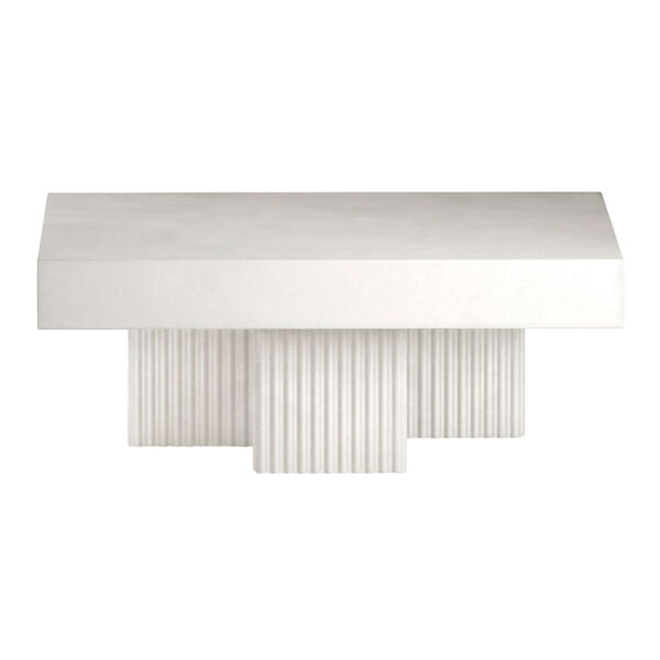 Gear Coffee Table 100x100 cm Chalk