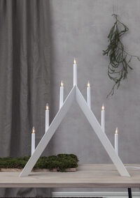 Arrow Candlestick White
