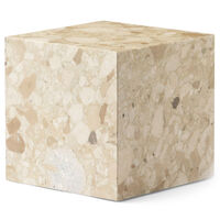 Plinth Cubic Sidobord 40x40 cm Kunis Breccia Marmor