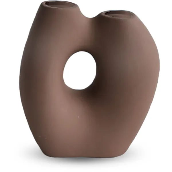Frodig Vas H20 cm Hazelnut