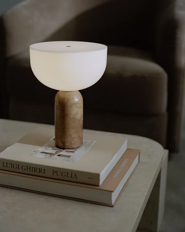 Kizu Bordlampe Bærbar Breccia Pernice