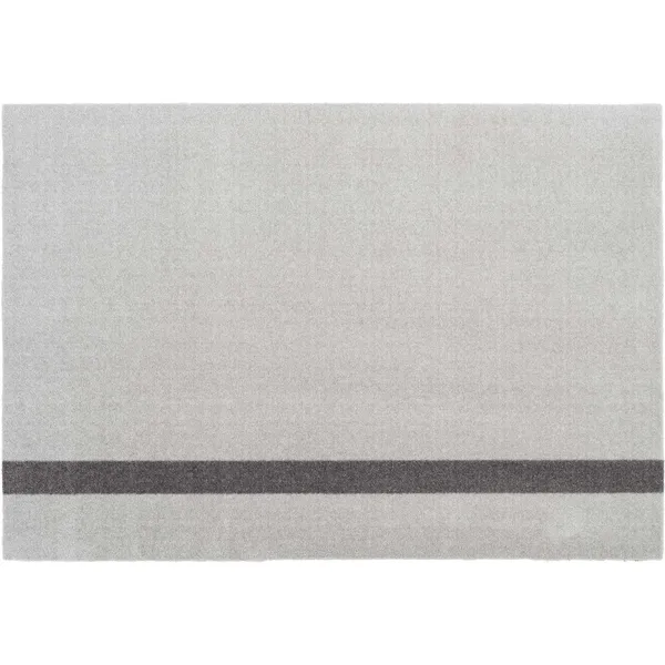Stripes Vertikal Tæppe Lysegråt / Steel Grey 90x130 cm