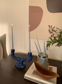 Stearinlys by Ester&Erik 6-pk Sky Blue