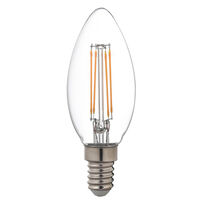 Filament LED Candle light C35 45W E14 470lm