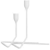 Puzzle Candle Holders 2-pack White