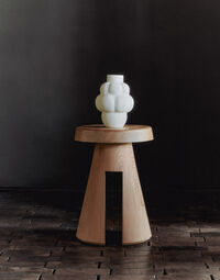 Balloon 04 Vase Grande Raw White