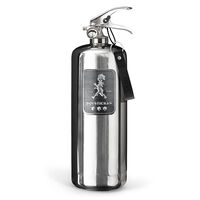 Solstickan Brandsläckare 2 kg Steel Design Edition