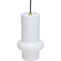 Pilule Down Pendel Glossy White