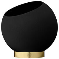 Globe Flower Pot Ø30 cm Black