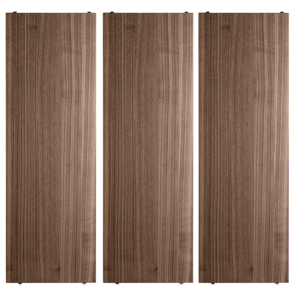 String Hyller 3-pk 78x30 cm Valnøtt