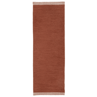 Pure Ullteppe 80x250 cm Terracotta