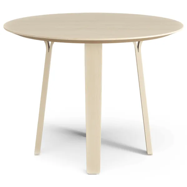 Divido Spisebord Ø95 cm Klarlakkert Ask