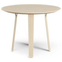 Divido Spisebord Ø95 cm Klarlakkert Ask
