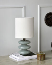 Step Table Lamp 45 cm Light Blue