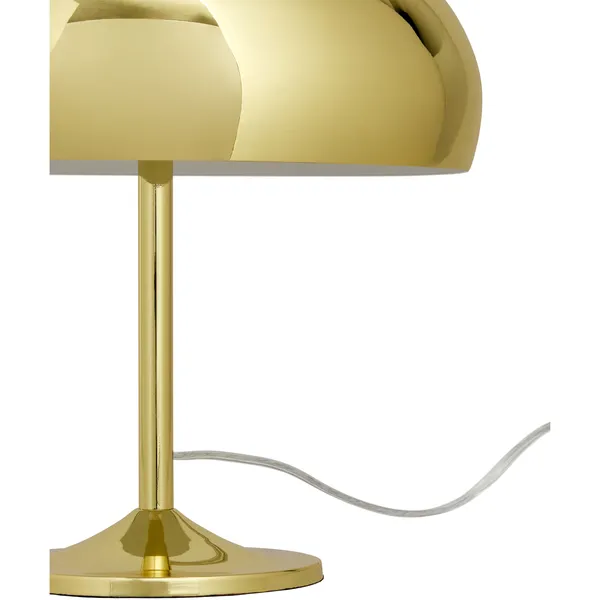 Deco Disco Bordlampe Messing