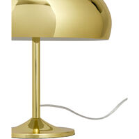 Deco Disco Bordlampe Messing