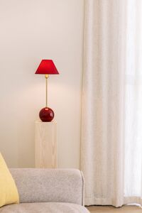 Iris 20 Bordslampa Vinröd