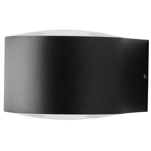 Frey IP65 Vegglampe Sort