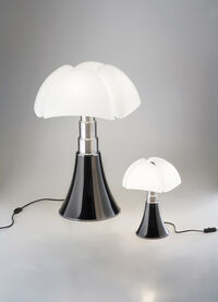 Pipistrello Mini Bordlampe Glossy Black