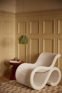 Soft Serve Pendel 01 Krom / Olive